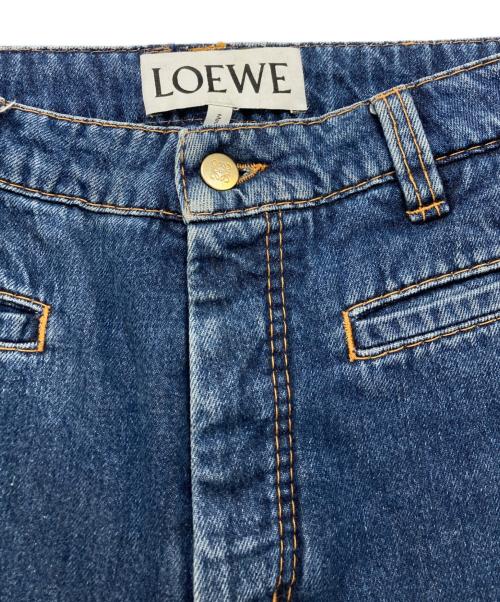 LOEWE（ロエベ）LOEWE (ロエベ) フィッシャーマンストーンウォッシュド デニム インディゴ サイズ:SIZE 34の古着・服飾アイテム