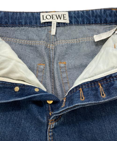 LOEWE（ロエベ）LOEWE (ロエベ) フィッシャーマンストーンウォッシュド デニム インディゴ サイズ:SIZE 34の古着・服飾アイテム