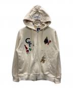 AYANO×CHESTY綾野製作所×チェスティ）の古着「クリスマスファミリーパーカー」｜アイボリー