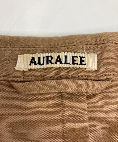 AURALEE（オーラリー）AURALEE (オーラリー) FINX LINEN OX DOUBLE-BREASTED JACKET ベージュ サイズ:SIZE 4の古着・服飾アイテム