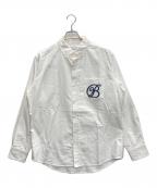 BlackEyePatchブラックアイパッチ）の古着「B Emblem Oxford Shirt」｜ホワイト