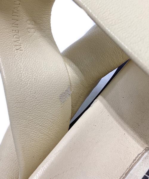 JIL SANDER（ジルサンダー）JIL SANDER (ジルサンダー) プラットフォームサンダル ベージュ サイズ:SIZE　38の古着・服飾アイテム