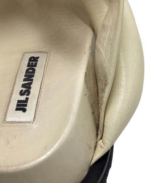 JIL SANDER（ジルサンダー）JIL SANDER (ジルサンダー) プラットフォームサンダル ベージュ サイズ:SIZE　38の古着・服飾アイテム