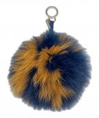 FENDIフェンディ）の古着「ポンポンチャーム」｜ブルー