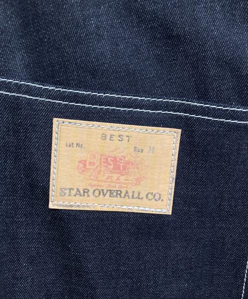 STAR OVERALL（スターオーバーオール）STAR OVERALL (スターオーバーオール) デニムオーバーオール インディゴ サイズ:SIZE Mの古着・服飾アイテム