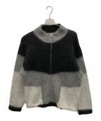 son of the cheeseサノバチーズ）の古着「MOHAIR TRACK JACKET」｜グレー