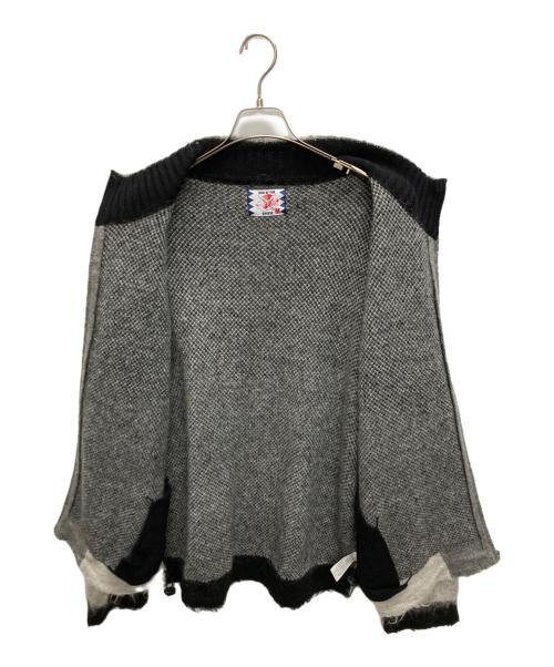 son of the cheese（サノバチーズ）son of the cheese (（サノバチーズ）) MOHAIR TRACK JACKET グレー サイズ:SIZE　Mの古着・服飾アイテム