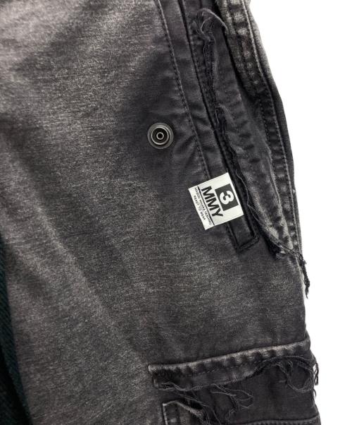 Maison MIHARA YASUHIRO（メゾン ミハラ ヤスヒロ）Maison MIHARA YASUHIRO (メゾン ミハラ ヤスヒロ) Cotton Satin Cargo Pants グレー サイズ:SIZE 44の古着・服飾アイテム