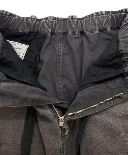 Maison MIHARA YASUHIRO（メゾン ミハラ ヤスヒロ）Maison MIHARA YASUHIRO (メゾン ミハラ ヤスヒロ) Cotton Satin Cargo Pants グレー サイズ:SIZE 44の古着・服飾アイテム