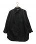 DRIES VAN NOTEN（ドリスヴァンノッテン）の古着「比翼シャツワンピース」｜ブラック