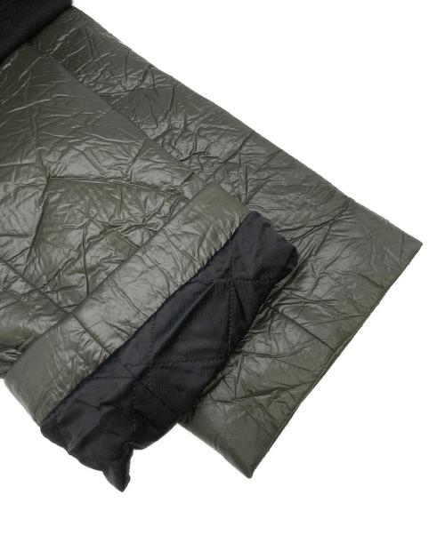 DRIES VAN NOTEN（ドリスヴァンノッテン）DRIES VAN NOTEN (ドリスヴァンノッテン) 袖切替ウールプルオーバー ブラック×カーキ サイズ:SIZE XSの古着・服飾アイテム