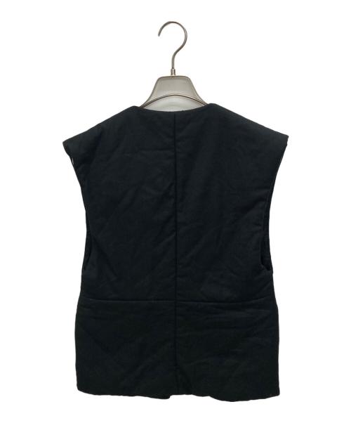 gabriela coll garments（ガブリエラコールガーメンツ）GABRIELA COLL GARMENTS (ガブリエラコールガーメンツ) ロロピアーナパデットベスト ブラック サイズ:SIZE 1の古着・服飾アイテム