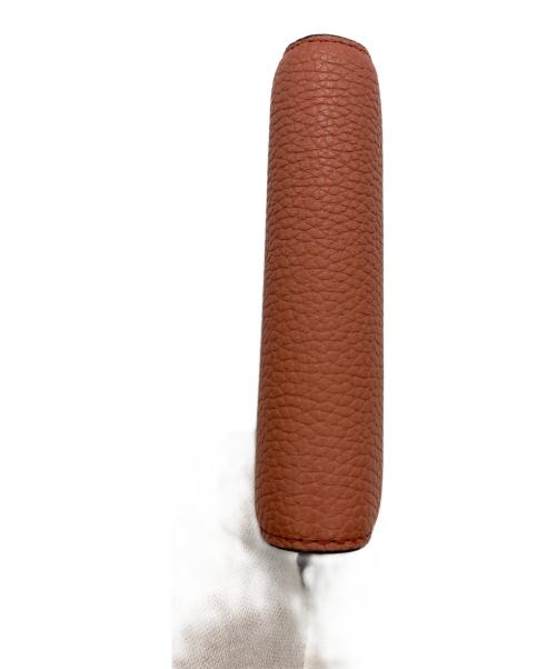 TORY BURCH（トリーバーチ）TORY BURCH (トリーバーチ) 2つ折り財布 ブラウンの古着・服飾アイテム