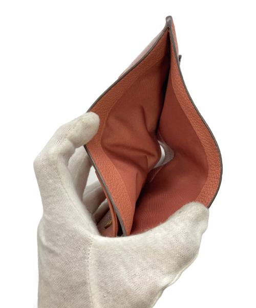 TORY BURCH（トリーバーチ）TORY BURCH (トリーバーチ) 2つ折り財布 ブラウンの古着・服飾アイテム