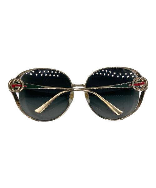 GUCCI（グッチ）GUCCI (グッチ) シェリーラインサングラス サイズ:63□17の古着・服飾アイテム