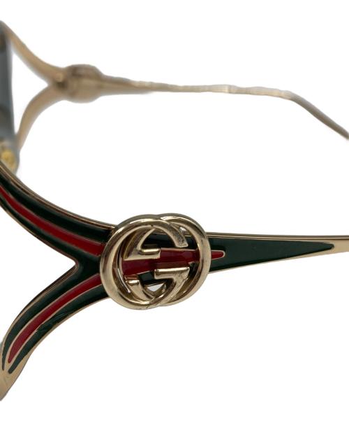 GUCCI（グッチ）GUCCI (グッチ) シェリーラインサングラス サイズ:63□17の古着・服飾アイテム