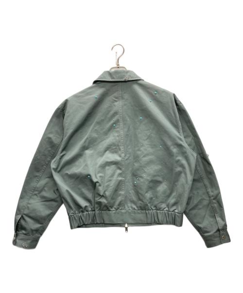 TTT MSW（ティー モダンストリートウェア）TTT MSW (ティー) Work jacket w/pierce グリーン サイズ:SIZE Lの古着・服飾アイテム