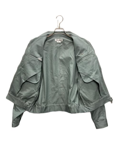 TTT MSW（ティー モダンストリートウェア）TTT MSW (ティー) Work jacket w/pierce グリーン サイズ:SIZE Lの古着・服飾アイテム