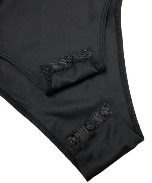 Rosarymoon（ロザリームーン）ROSARYMOON (ロザリームーン) オフショルダーシアーレオタード ブラック サイズ:SIZE Freeの古着・服飾アイテム