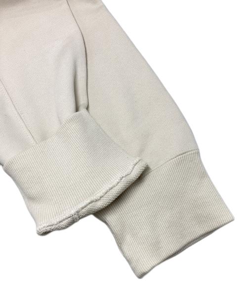 BEAMS（ビームス）BEAMS (ビームス) スウェット ジップアップ フーディ アイボリー サイズ:SIZE XLの古着・服飾アイテム