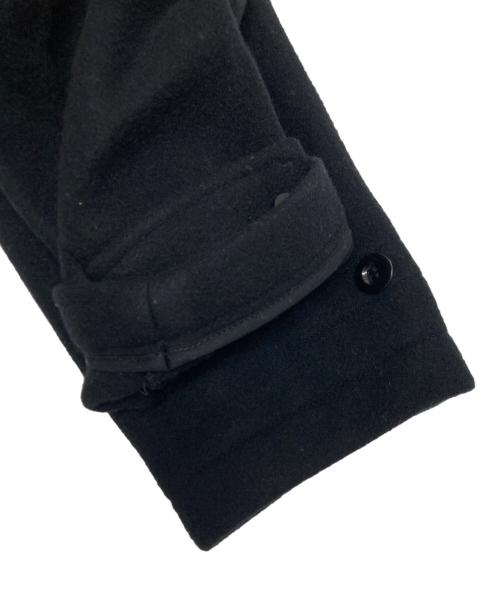 leno（リノ）LENO (リノ) ウールカシミヤダッフルコート ブラック サイズ:SIZE 1の古着・服飾アイテム