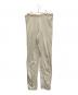 GABRIELA COLL GARMENTS（ガブリエラコールガーメンツ）の古着「センタージップパンツ」｜ベージュ
