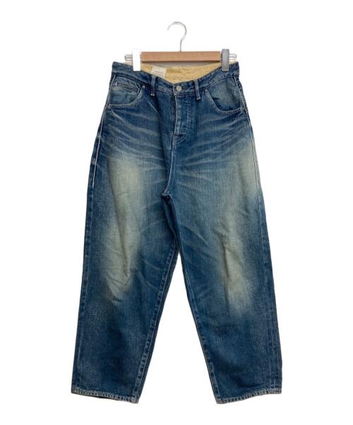 mina perhonen（ミナ ペルホネン）mina perhonen (ミナ ペルホネン) alwaysロールアップデニムパンツ インディゴ サイズ:38の古着・服飾アイテム