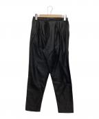 DRIES VAN NOTENドリスヴァンノッテン）の古着「4タックテーパードパンツ」｜ブラック