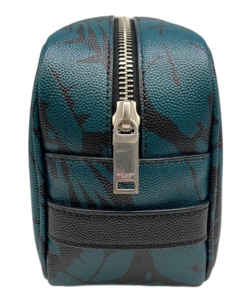 Saint Laurent Paris（サンローランパリ）Saint Laurent Paris (サンローランパリ) ボタニカルプリントセカンドバッグの古着・服飾アイテム