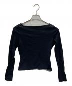 GUCCIグッチ）の古着「バックオープンカットソー」｜ブラック