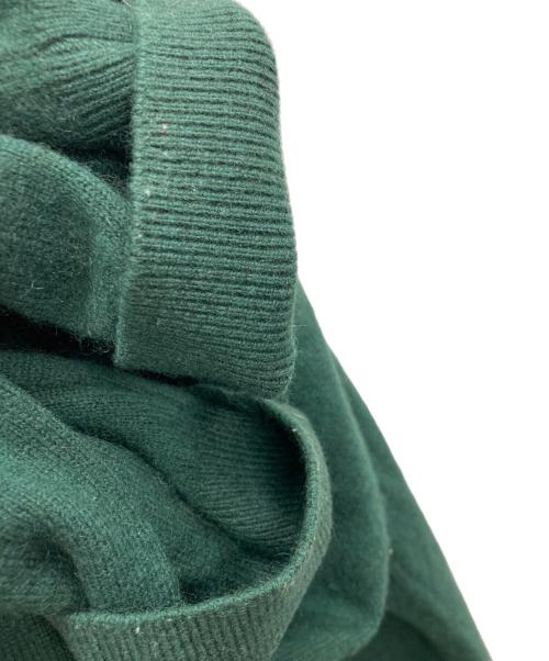 Text（テクスト）Text (テクスト) モンゴリアン カシミヤ ニット グリーン サイズ:1の古着・服飾アイテム