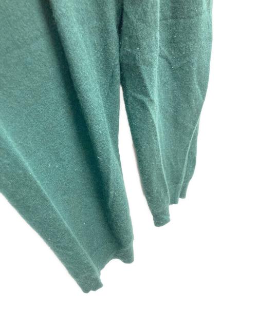 Text（テクスト）Text (テクスト) モンゴリアン カシミヤ ニットパンツ グリーン サイズ:1の古着・服飾アイテム