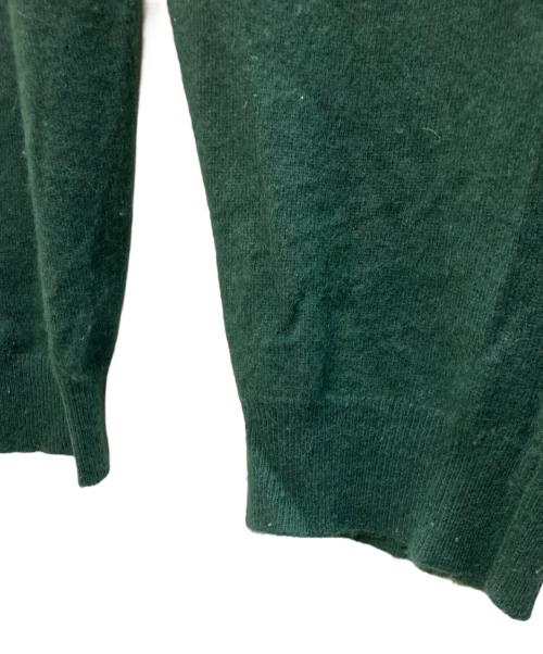 Text（テクスト）Text (テクスト) モンゴリアン カシミヤ ニットパンツ グリーン サイズ:1の古着・服飾アイテム