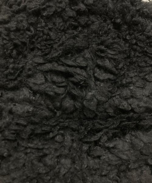 BASICK（ベイシックス）BASICK (ベイシックス) フェイク ファー ビッグ バケット ハット ブラック サイズ:Ｓの古着・服飾アイテム