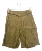 GUCCIグッチ）の古着「グルカハーフパンツ」｜カーキ