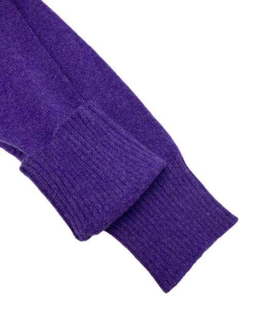 ETRO（エトロ）ETRO (エトロ) カシミヤVネックニット パープル サイズ:SIZE 40の古着・服飾アイテム