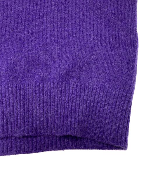 ETRO（エトロ）ETRO (エトロ) カシミヤVネックニット パープル サイズ:SIZE 40の古着・服飾アイテム