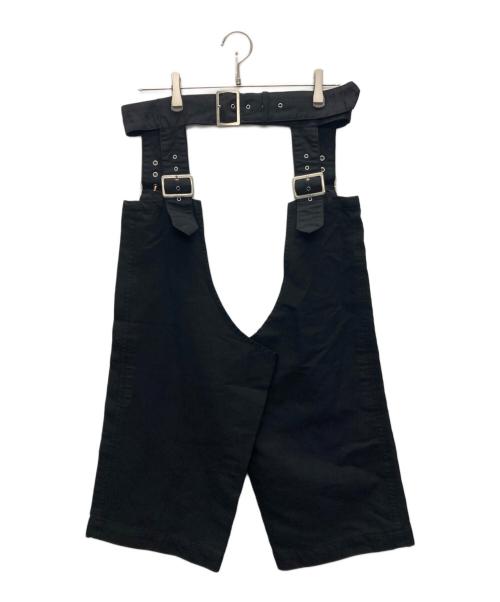 COMME des GARCONS HOMME PLUS（コムデギャルソンオムプリュス）COMME des GARCONS HOMME PLUS (コムデギャルソンオムプリュス) ポリ縮絨チャップス ブラック サイズ:SIZE Sの古着・服飾アイテム