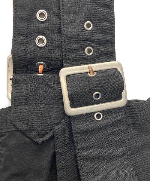 COMME des GARCONS HOMME PLUS（コムデギャルソンオムプリュス）COMME des GARCONS HOMME PLUS (コムデギャルソンオムプリュス) ポリ縮絨チャップス ブラック サイズ:SIZE Sの古着・服飾アイテム