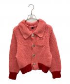 OUAT×SUPER A MARKETオーユーエーティー×スーパーエーマーケット）の古着「META KNIT」｜ピンク