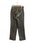 WALES BONNER (ウェールズボナー) STRIPE TAILORING スラックス ブラウン サイズ:SIZE 44：18000円