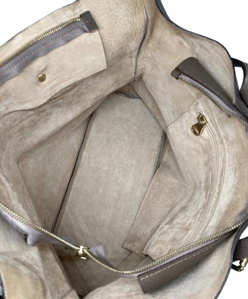 ANAYI（アナイ）ANAYI (アナイ) レザートートバッグ ブラウンの古着・服飾アイテム