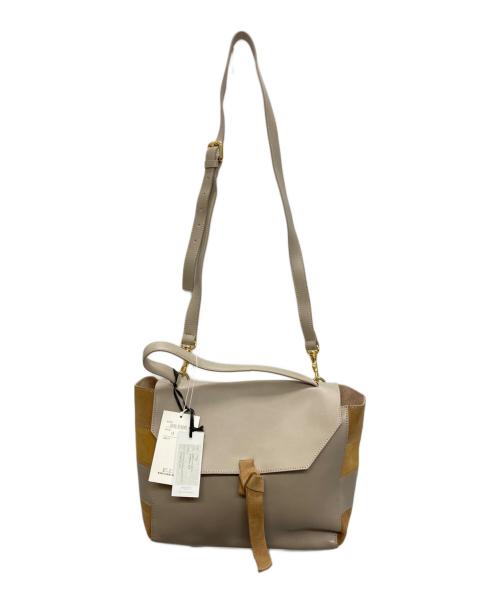IACUCCI（イアクッチ）IACUCCI (イアクッチ) TOMORROW LAND (トゥモローランド) 別注2WAYバッグ ベージュの古着・服飾アイテム