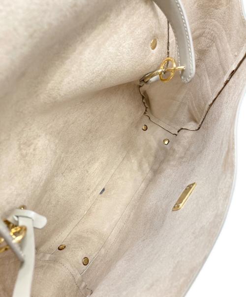 IACUCCI（イアクッチ）IACUCCI (イアクッチ) TOMORROW LAND (トゥモローランド) 別注2WAYバッグ ベージュの古着・服飾アイテム