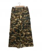 TOKYO 23トウキョウニジュウサン）の古着「CottonCargo Pants CAMOUFLAGE」｜オリーブ