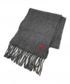 AMI Alexandre Mattiussiアミアレクサンドルマテュッシ）の古着「ウールマフラー」｜グレー