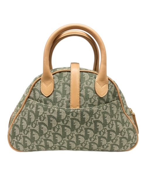 Christian Dior（クリスチャン ディオール）Christian Dior (クリスチャン ディオール) trotter double saddle Handbag canvas カーキの古着・服飾アイテム