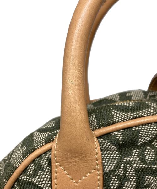 Christian Dior（クリスチャン ディオール）Christian Dior (クリスチャン ディオール) trotter double saddle Handbag canvas カーキの古着・服飾アイテム