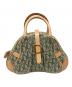 Christian Dior（クリスチャン ディオール）の古着「trotter double saddle Handbag canvas」｜カーキ