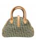Christian Dior (クリスチャン ディオール) trotter double saddle Handbag canvas カーキ：80000円